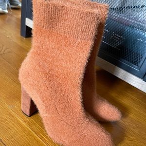 Cuccoo Slip-On Fluffy Boots (never used)